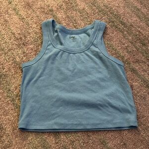 Blue tank top